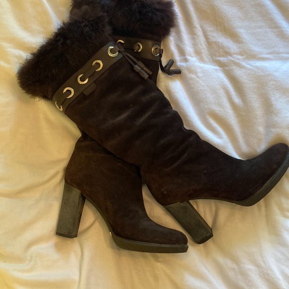 Tom Ford for Gucci Mink Suede Boots - Picture 4 of 4